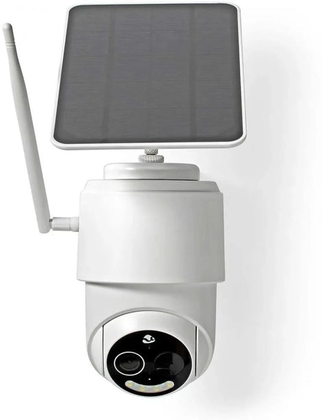 Nedis SmartLife 4G Caméra PTZ pour l'extérieur avec panneau solaire et batterie