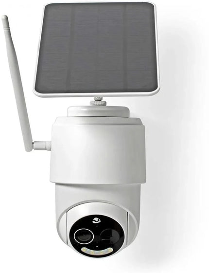 Nedis Nedis SmartLife 4G PTZ Camera voor buiten met zonnepaneel en batterij