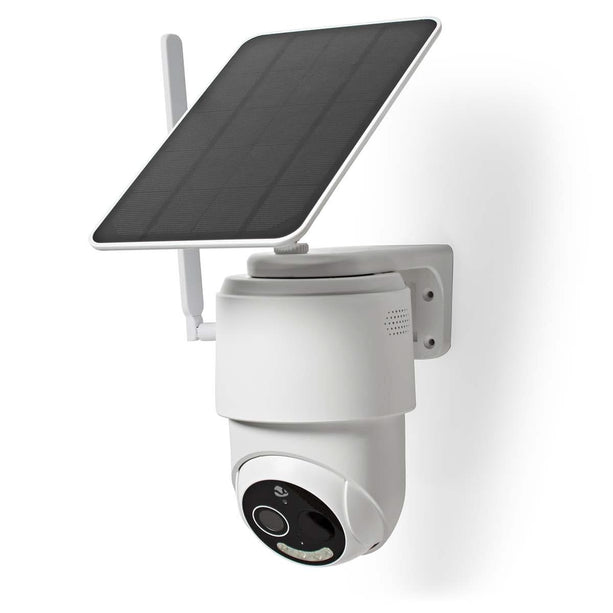Nedis SmartLife 4G Caméra PTZ pour l'extérieur avec panneau solaire et batterie