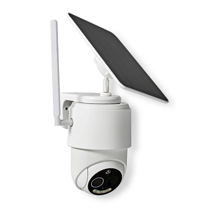 Nedis Nedis SmartLife 4G PTZ Camera voor buiten met zonnepaneel en batterij