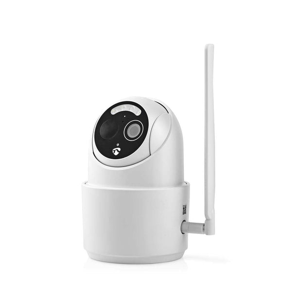 Nedis SmartLife 4G Caméra PTZ pour l'extérieur avec panneau solaire et batterie