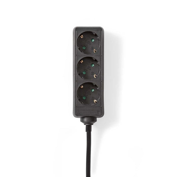Nedis Nedis Socket with grounding, 16 A, 3-way, 1.5m