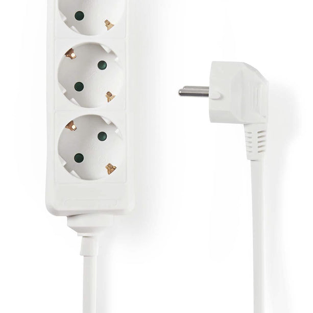 Nedis Nedis Socket with grounding, 16 A, 3-way, 1.5m