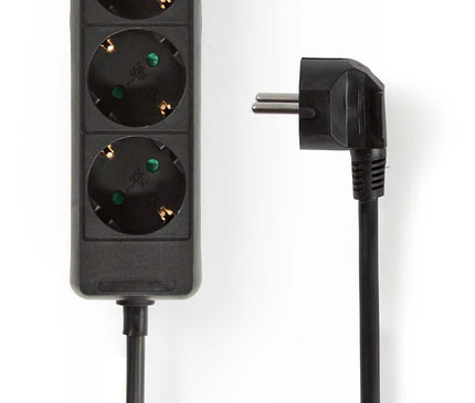 Nedis Nedis Socket with grounding, 16 A, 3-way, 3m
