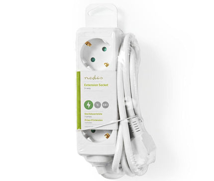 Nedis Nedis Socket with grounding, 16 A, 3-way, 3m