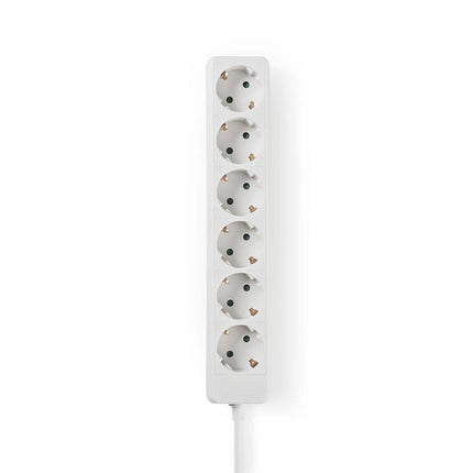 Nedis Nedis Steckdose mit Erdung, 16 A, 6-fach, 1,5m