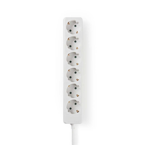 Nedis Nedis Steckdose mit Erdung, 16 A, 6-fach, 3m