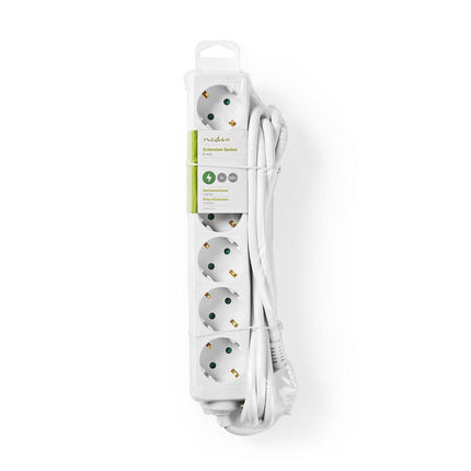 Nedis Nedis Prise avec mise à la terre, 16 A, 6 voies, 3m