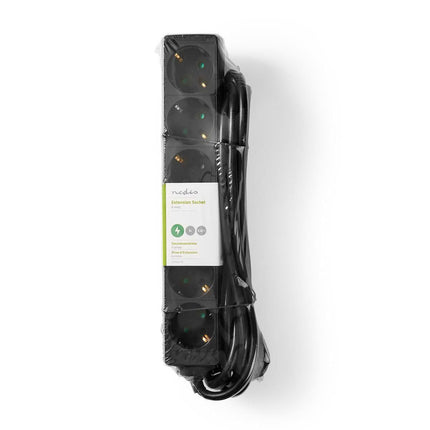 Nedis Nedis Prise avec mise à la terre, 16 A, 6 voies, 3m