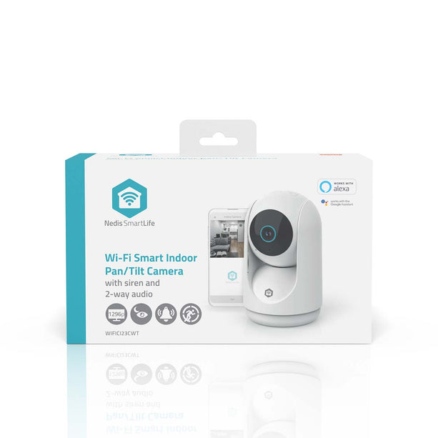 Nedis Nedis Wi-Fi Smart IP Kamera HD Schwenk-Neige-Funktion