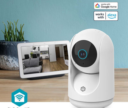 Nedis Nedis Wi-Fi Smart IP Camera HD Pan Tilt Function