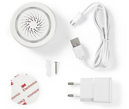Nedis Nedis Wi-Fi smart sirene | Alarm of Gong | 85 dB