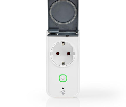 Nedis Nedis Wi-Fi Smart Plug for Outdoor | Splashproof | IP44 | Consumption Monitor | Schuko Type F | 16 A