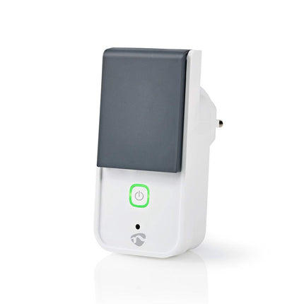 Nedis Nedis Wi-Fi Smart Stekker voor Buiten | Spatwaterbestendig | IP44 | Verbruiksmonitor | Schuko Type F | 16 A