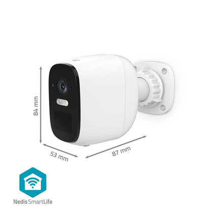 Nedis Nedis Wi-Fi Smartlife 4MP Outdoor IP-Kamera Wasserdicht