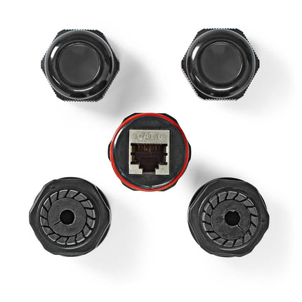 Nedis RJ45 CAT5/6 koppelstuk buitenshuis