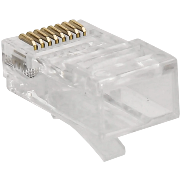 Nedis RJ45 Connector CAT6 UTP Pass Through Solid 10 stuks (stugge aders)
