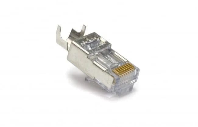 Nedis RJ45 Connector CAT7 FTP Pass Through connectors Set 10 stuks