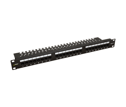 Pulsar Pulsar RP-U24V6, Patch panel 1HE 24 ports UTP Cat5/6