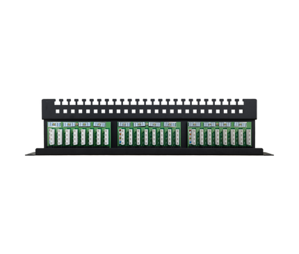 Pulsar Pulsar RP-U24V6, Patch panel 1HE 24 ports UTP Cat5/6