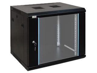 Pulsar Pulsar RW1264, 19" Patchkast Muurmontage 12U 450mm diep Volledig geassembleerd