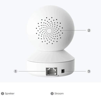 Reolink E330, 4 MP Dual-Band WiFi Pan&Tilt camera voor binnen