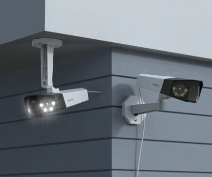 Reolink P750, 16MP Dual-Lens 4K Security Camera with 180° panoramic view and PoE