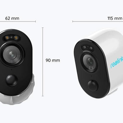 Reolink Reolink B330, 5MP Wireless battery camera with scare light