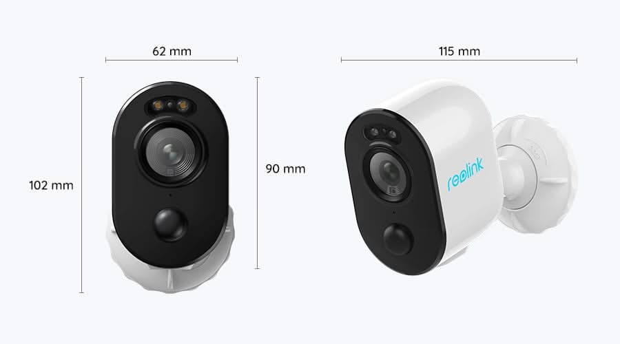 Reolink Reolink B330, caméra sans fil 5MP avec lumière d'épouvante