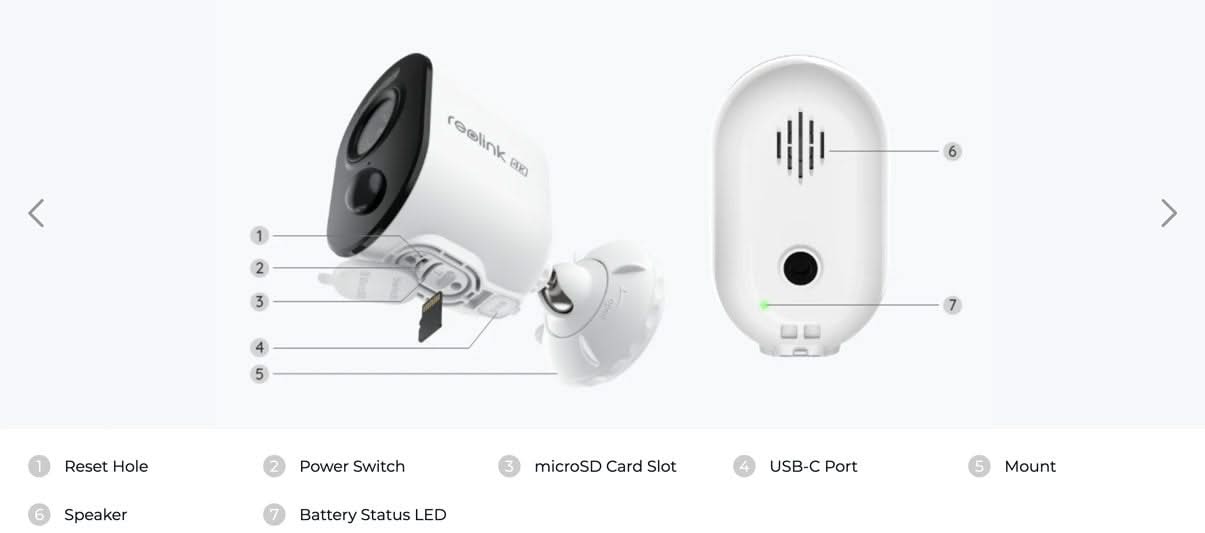 Reolink Reolink B350, 4K/8MP WiFi Dual-Band batterijcamera kleuren nachtzicht