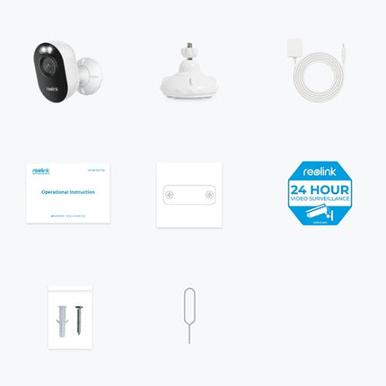 Reolink Reolink E430 Dual-Band smart camera 4MP (12volt adapter incl.)