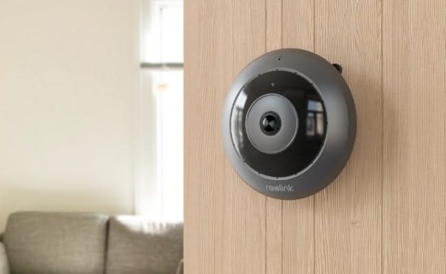 Reolink Caméra d'intérieur PoE Fisheye avec vue panoramique à 360