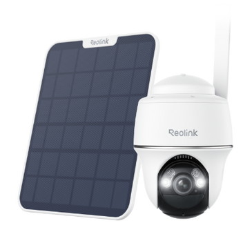 Reolink Reolink G430 + Panneau Solaire 2, Caméra sans fil 4G Pan/Tilt avec détection intelligente