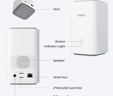 Reolink Reolink Home Hub1, wireless security hub with Multi-Device Management