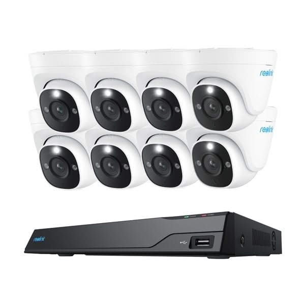 Reolink Reolink NVS16-12MD8, système de sécurité intelligent 12MP PoE 16 canaux avec vision nocturne couleur