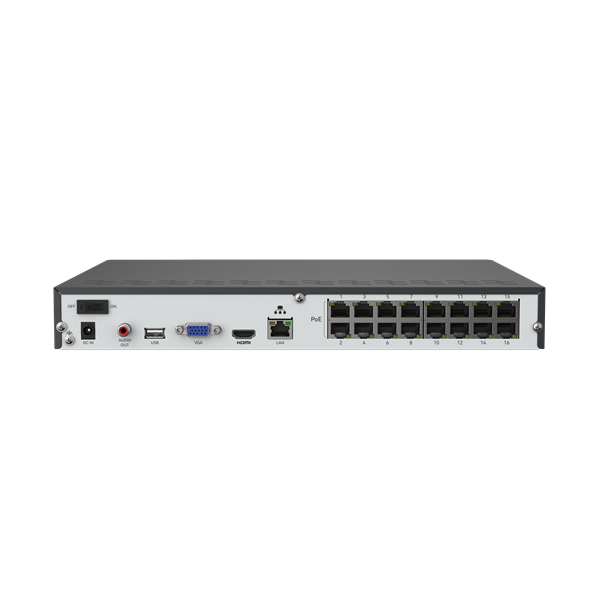 Reolink Reolink NVS16-12MD8, système de sécurité intelligent 12MP PoE 16 canaux avec vision nocturne couleur