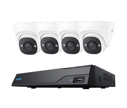 Reolink Reolink NVS8-5MD4, Security kit 2TB, 5MP, PoE and smart detection with 4x Turret camera