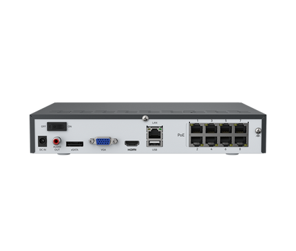 Reolink Reolink NVS8, 8-kanaals PoE Netwerk Video Recorder incl. 2TB