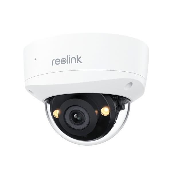 Reolink Reolink P337, 8MP 4K vandalismusgeschützte PoE-Dome-Kamera mit Farb-Nachtsicht