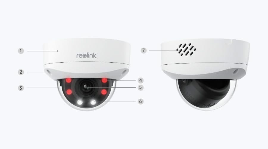 Reolink Reolink P437, intelligente 4K PoE-Kamera mit optischem 5fach-Zoom