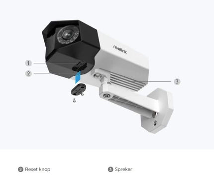 Reolink Reolink P730, 4K Dual-lens camera met 180° kijkhoek met PoE