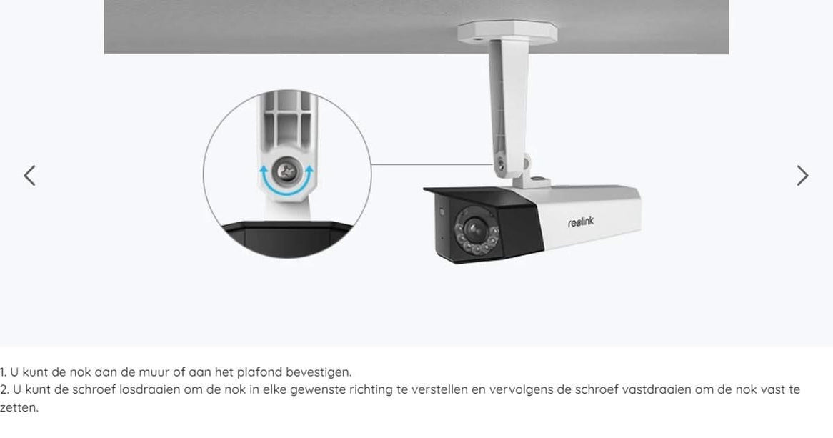 Reolink Reolink P730, 4K Dual-Linsen-Kamera mit 180° Blickwinkel und PoE