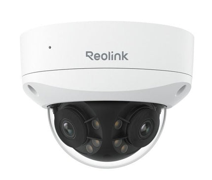 Reolink Reolink P737-A, 8 MP 4K/8 MP UHD IK10 4K-Dome-Kamera mit zwei Objektiven, vandalismussicher, PoE