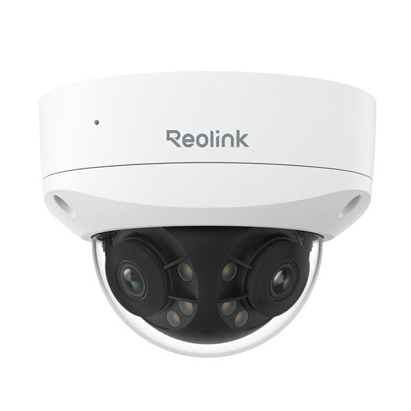 Reolink Reolink P737-A, 8MP 4K/8MP UHD IK10 Dual-Lens 4K Dome camera, Vandalismebestendig, PoE