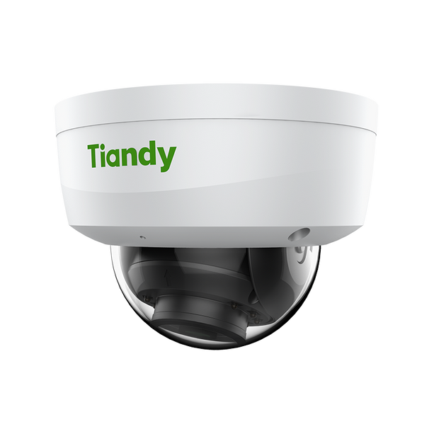 Tiandy TC-C35KS, Caméra dôme 5MP 2.8mm, infrarouge étoilé fixe, PoE, blanc