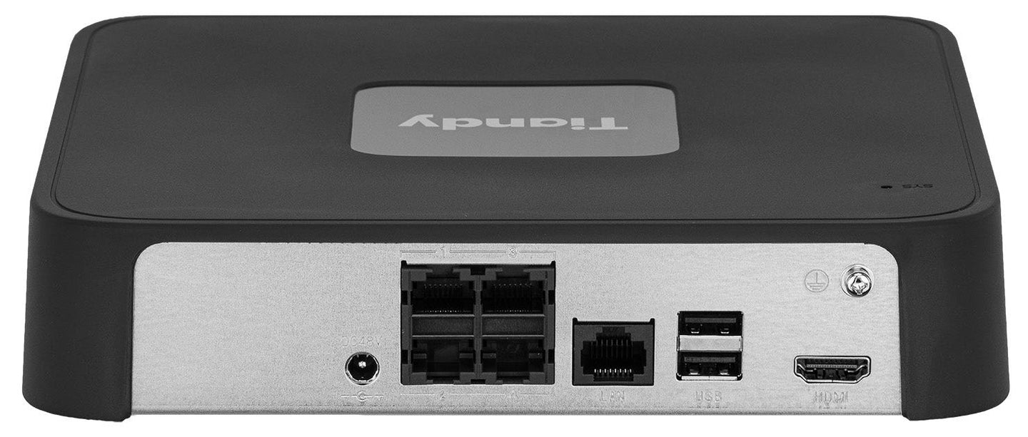Tiandy TC-R3105, Enregistreur vidéo sur IP, HDMI, 4x PoE, Max 6MP, Spark Series