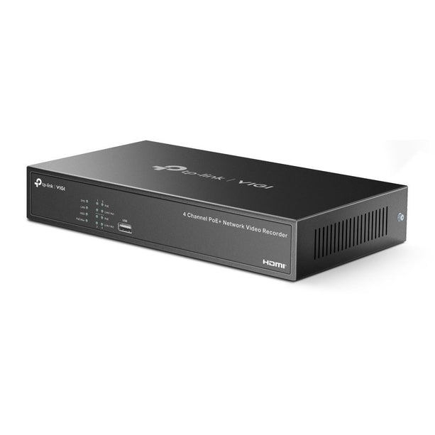 TP-Link VIGI NVR1004H-4P-2TB - NVR PoE à 4 canaux avec disque dur de 2TB