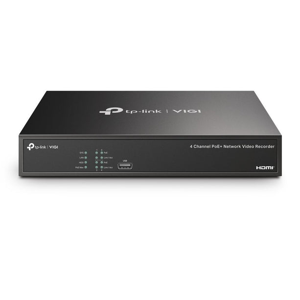 TP-Link VIGI NVR1004H-4P - NVR PoE à 4 canaux