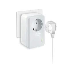 TPLink TPLink TP-Link Powerline Adapter 1000 Mbps met contactdoos (uitbreiding)