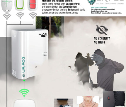 URFOG URFOG FPU03ESM500A Fog machine Ajax Ready up to 500m3